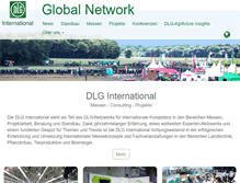 Tablet Screenshot of dlg-international.com